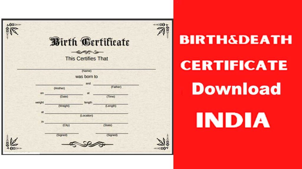 Use of easy birth certificate through a smart app